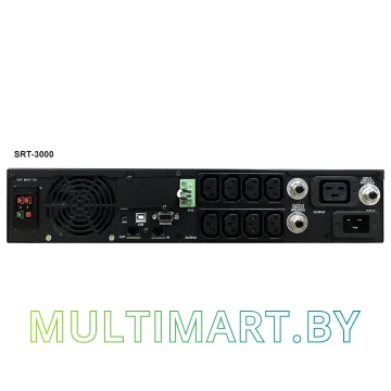 Источник бесперебойного питания Powercom Smart Rack&Tower SRT-3000A LCD картинка 3